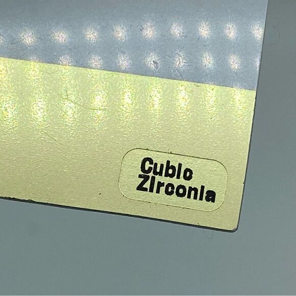 NWT 18k Gold over Brass Double Chained Ball/Opal Ankle Bracelet Cubic Zirconia - Picture 11 of 13